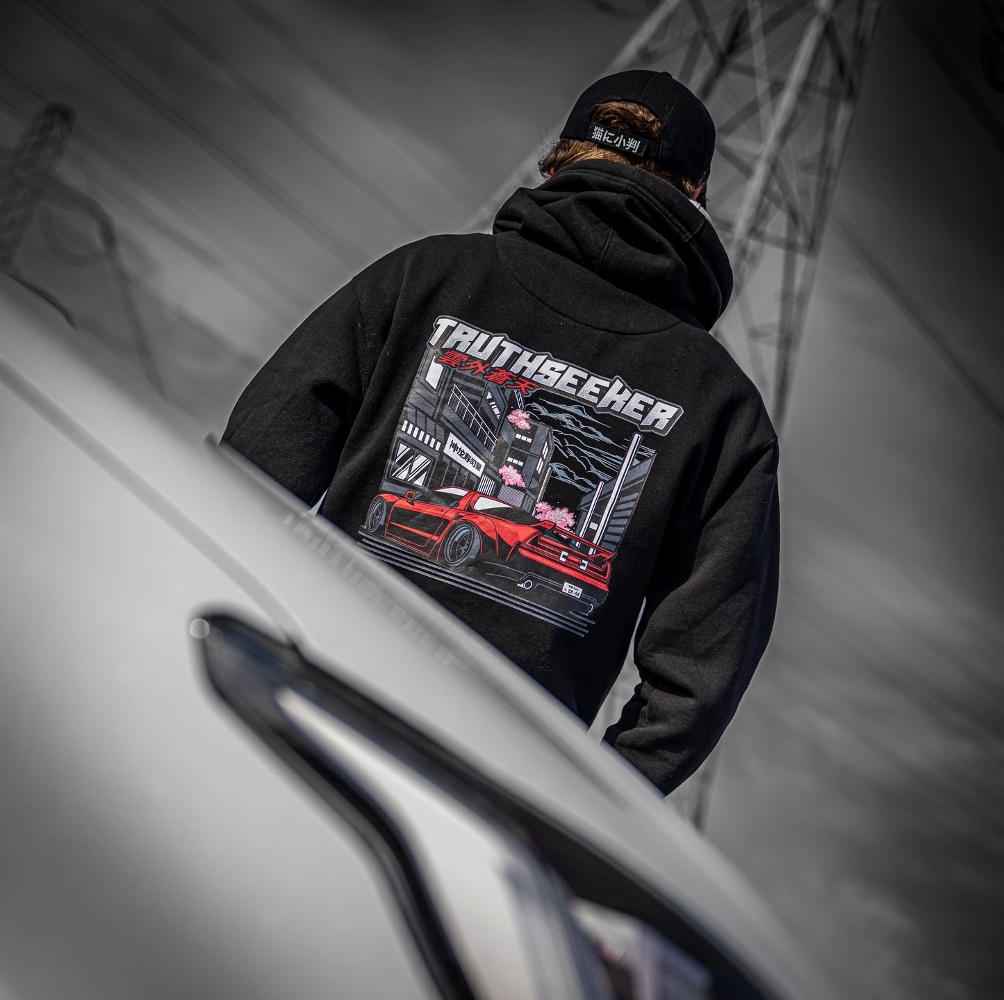 Design 2 - 仕事壱 - Hoodie - Truthseeker