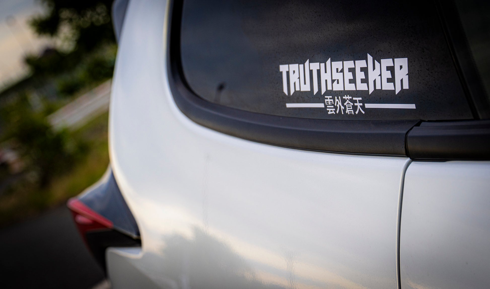 Truthseeker Car Window Sticker - Truthseeker