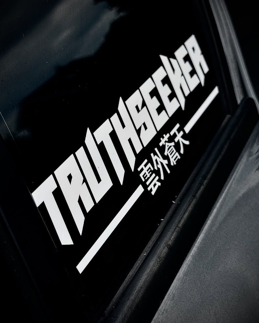 Truthseeker Car Window Sticker - Truthseeker